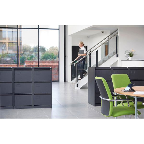 DM Contract Steel Filing Cabinet - 35KG Capacity
